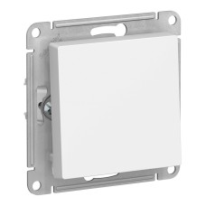 Выключатель 1-клавишный Schneider Electric ATLASDESIGN, скрытый монтаж, белый