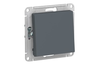 Переключатель 1-клавишный Schneider Electric ATLASDESIGN, скрытый монтаж, грифель